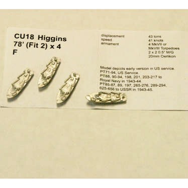 CU018 Higgins 78` - (wpnfit 2)